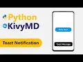 How to make Toast Notifications in Python
