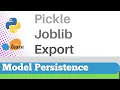 Scikit-learn 125 Model persistence