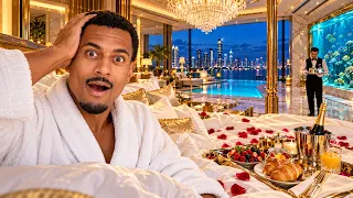 J'ai dormi dans le meilleur hôtel du monde.