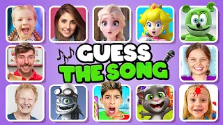 Guess The Meme & Youtuber By Song #1 | Lay Lay, King Ferran, Salish Matter, MrBeast , Elsa, Trolls 3