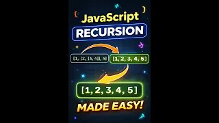 Recursion in JavaScript Explained with Simple Example