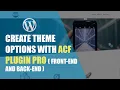 Wordpress custom theme options with ACF plugin Pro PART 16