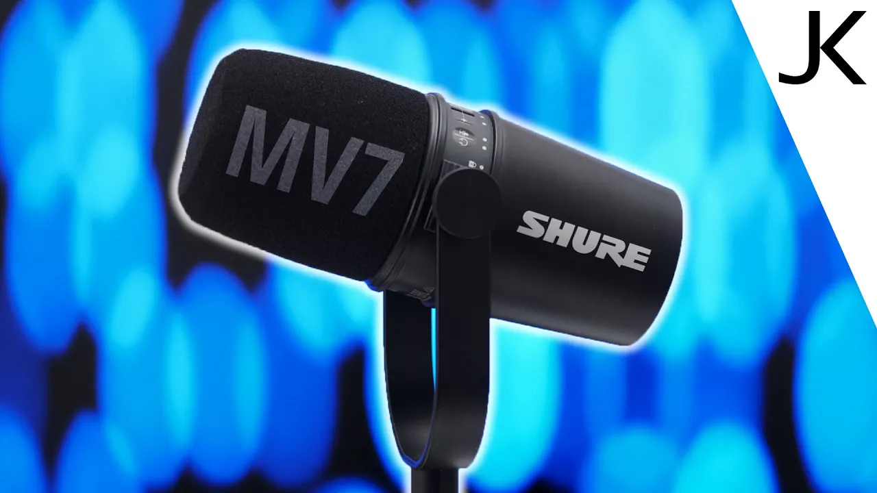 Outline Video Shure MV7 USB / XLR Mic - REVIEW (feat. SM7B)