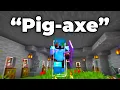 Spoke doesn t know how to say pickaxe
