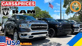 Cars and Prices RAM brand new actual prices in dealership Naples Florida