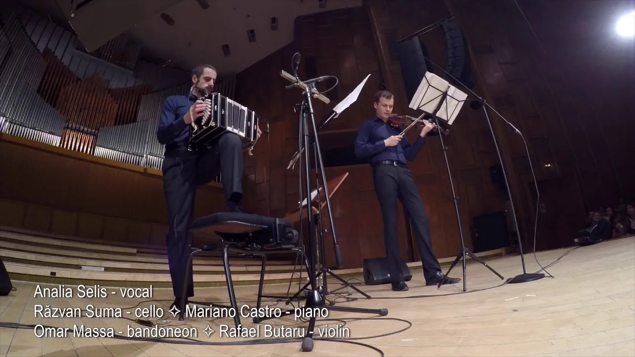 "Regreso al amor" (A. Piazzolla) ArgEnTango live at Sala Radio, Bucharest 2016