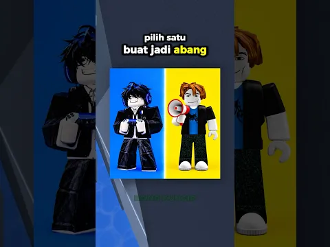 KALAU LU, BAKAL PILIH ABANG YANG MANA?...😭