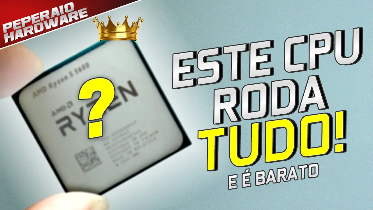 É POR ISSO QUE ESTE CPU É UM DOS MELHORES PARA JOGOS!