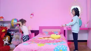 كليب قرطت لساني   لين الغيث دندنها