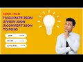 JSON to POJO conversion Online