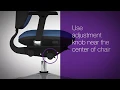 Seat/Backrest Micro Tension Adjustment