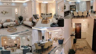 شقة عروسة اسكندرية قمة الرقي والفخامة تعالوا شوفوا العروسة عملت ايه في المطبخ عشان يكفي اطقم العشاء 