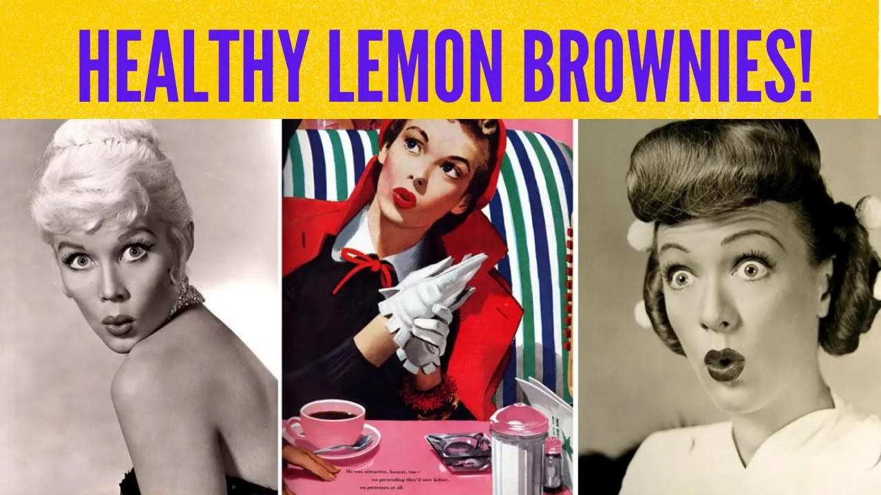 Healthy Lemon Brownies Recipe   #springcake2021