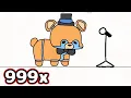 Download Lagu Glamrock Freddy’s performance 999x speed