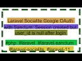 Laravel Socialite Google OAuth with Sanctum Session created but user - id is null after login