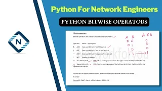 Python for Network Engineer Python Bitwise Operators 14