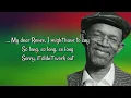 Don''t Play With My Heart  Beres Hammond Lyrics Djbornsamblack