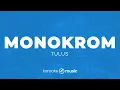 Monokrom - Tulus (KARAOKE VERSION)