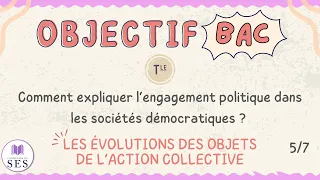 [BAC] Cours Engagement Politique - Les évolutions des objets de l'action collective