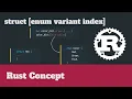 Rust Language struct enum variant index