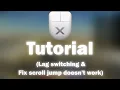 Evade Scroll jumping Lag switching OLD Emote macro tutorial