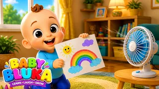 Where Is My Drawing? Baby Bluka Nursery Rhymes & Kids Songs