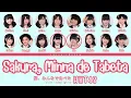 Download Lagu HKT48 'SAKURA, MINNA DE TABETA' LYRICS (HKT48 '桜、みんなで食べた' 歌詞) | Color Coded Lyrics KAN_ROM_ENG