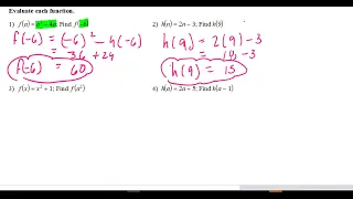 M99 3 1 Function Notation part 1