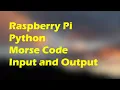 Raspberry Pi used for Morse code key entry and playback