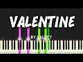 Download Lagu Valentine by Laufey piano cover + sheet music \u0026 lyrics