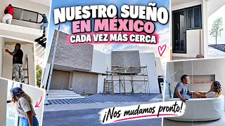 YA TENEMOS más VENTANAS | PUERTAS y FACHADA casi LISTA! NUESTRA CASA en MÉXICO!