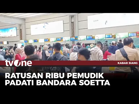 Ratusan Ribu Lebih Penumpang Terbang dan Mendarat di Bandara Soetta