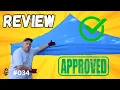 HARBOR FREIGHT 10 X 10 TENT REVIEW - Can this be setup by one person