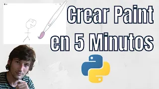 Create a Paint clone in Python in 5 minutes