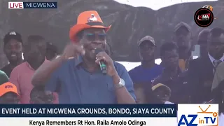 GLOVES OFF AS FURIOUS CS OPIYO WANDAYI LECTURES SIFUNA, KALONZO AND UHURU KENYATTA IN BONDO!