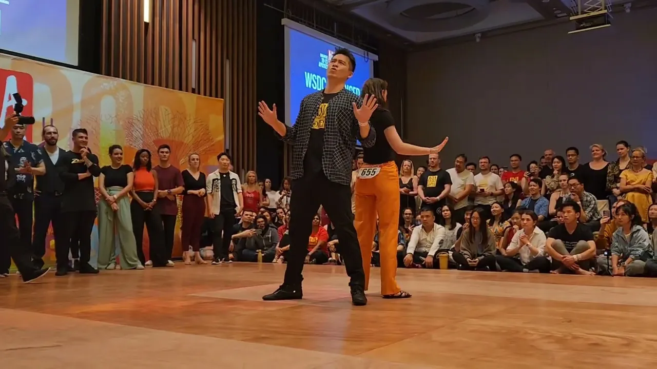 "Omen" Edwin Aw & Rose Martin - Advanced J&J 2nd place Asia WCS Open 2023