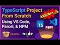Kaboom js TypeScript Project from Scratch using VS Code Parcel NPM