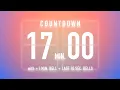 17 Minutes Countdown Timer Flip Clock Bells