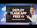 How to Deploy Flask App for FREE on Render Complete Deployment Tutorial