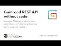 Setup Gumroad API without code
