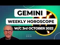 Gemini Horoscope Weekly Astrology from 3rd October 2022