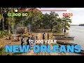 Evolution of New Orleans Fixed Camera Timelapse 12 000 Years in 15 Minutes