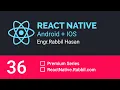 React Native Tutorial Bangla Part 36 Core Component Flatlist