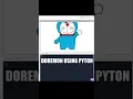 Draw Doraemon Using Python