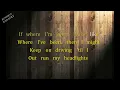 One Goodbye- Randall King Karaoke