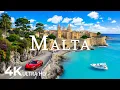FLYING OVER MALTA (4K UHD) – Soothing Music Along With Beautiful Nature Video - 4K Video UHD #3
