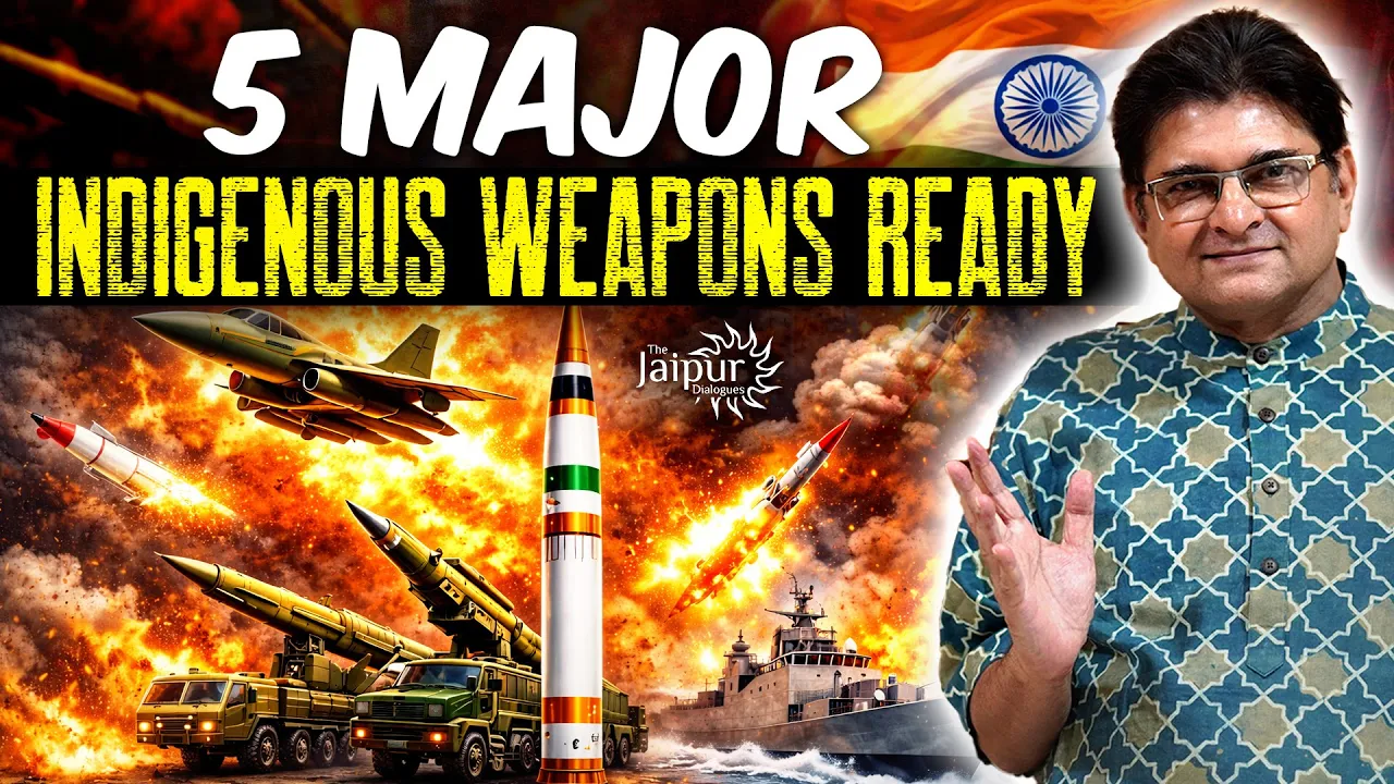 5 Major Indigenous Weapons Ready | Even US and China Worried, Forget Heeramandi | Sanjay Dixit
