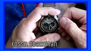 Fossil Men s Coachman unbox review