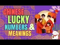 Chinese Lucky Numbers And Meanings Ziggy Natural