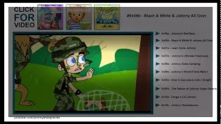 johnny test 5x06b black u0026 white u0026 johnny all over hd